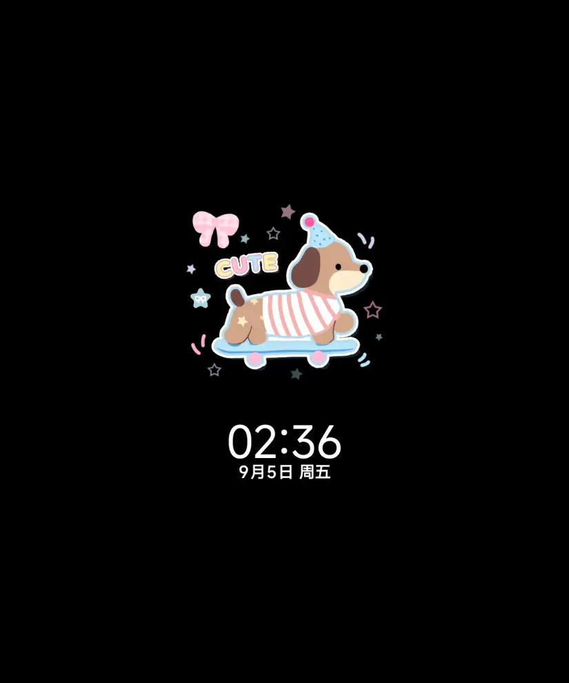 可爱腊肠小狗ins