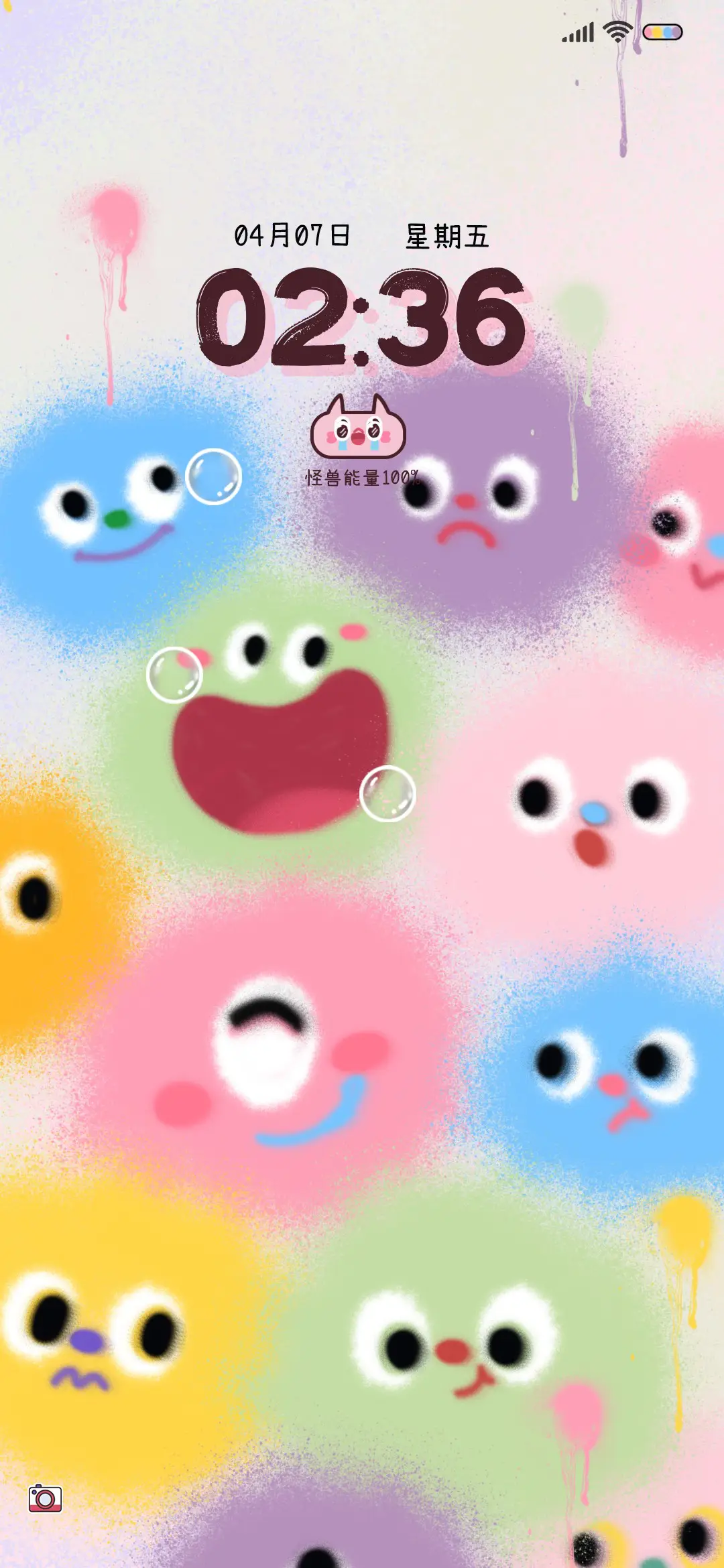 涂鸦小怪兽趣味壁纸 - Screenshot 2