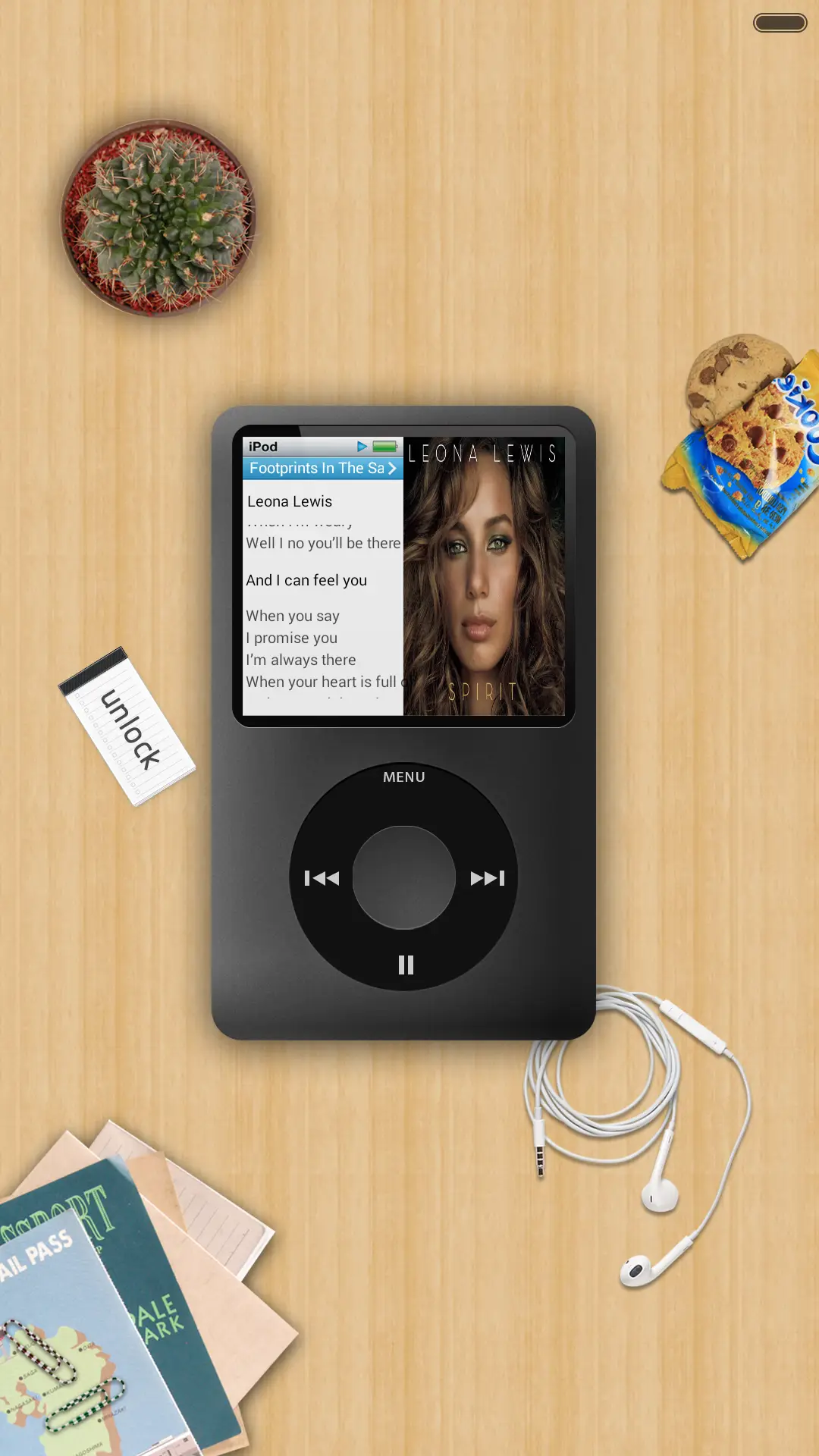 木质简约风（相册锁屏+自由桌面） - Screenshot 3