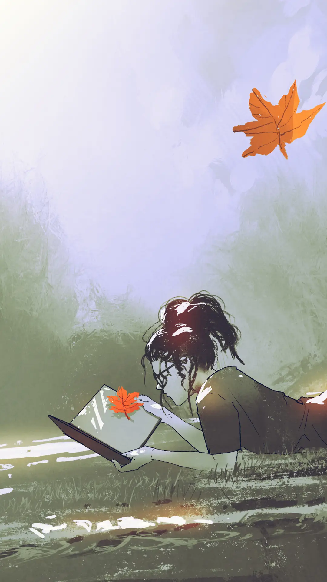 秋日插画-拍信图库 - Screenshot 1