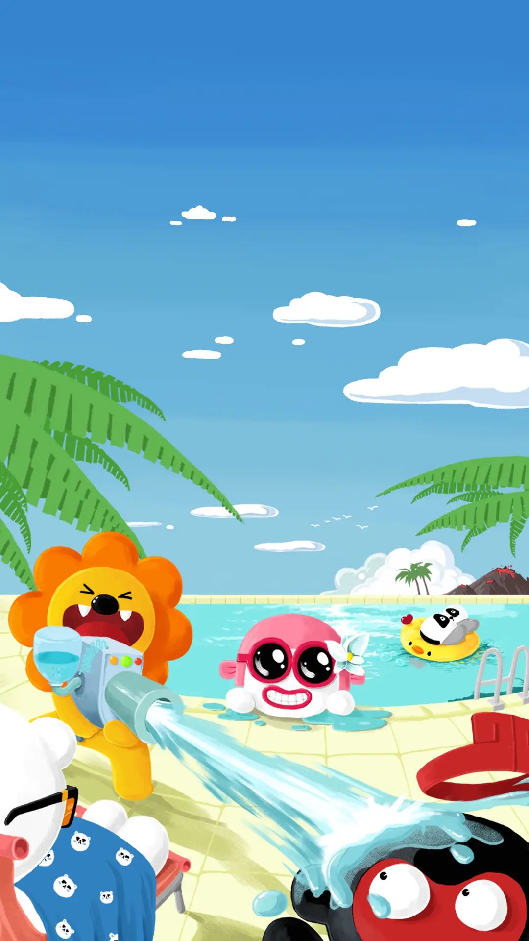 十二星座的泳池趴