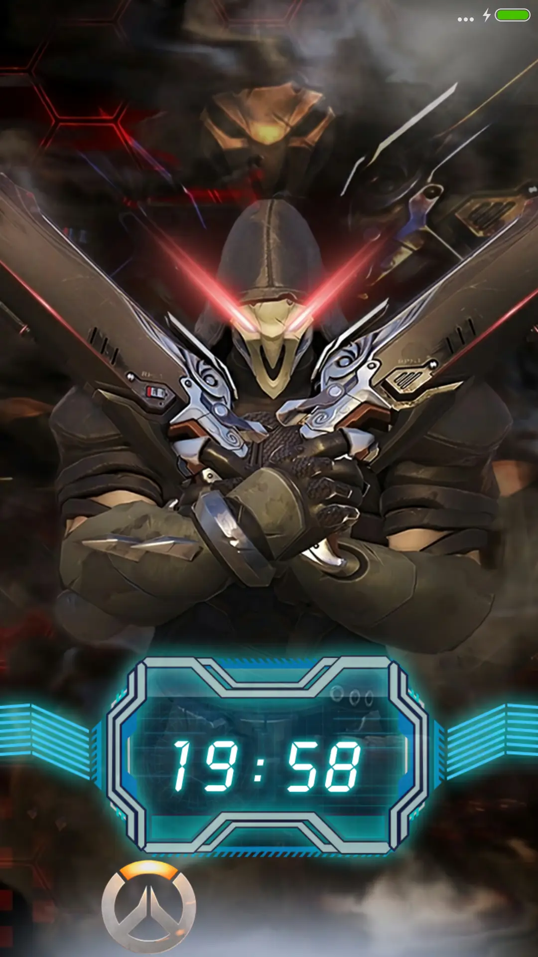 V8【动态科技感】守望先锋【三锁屏+音乐界面】