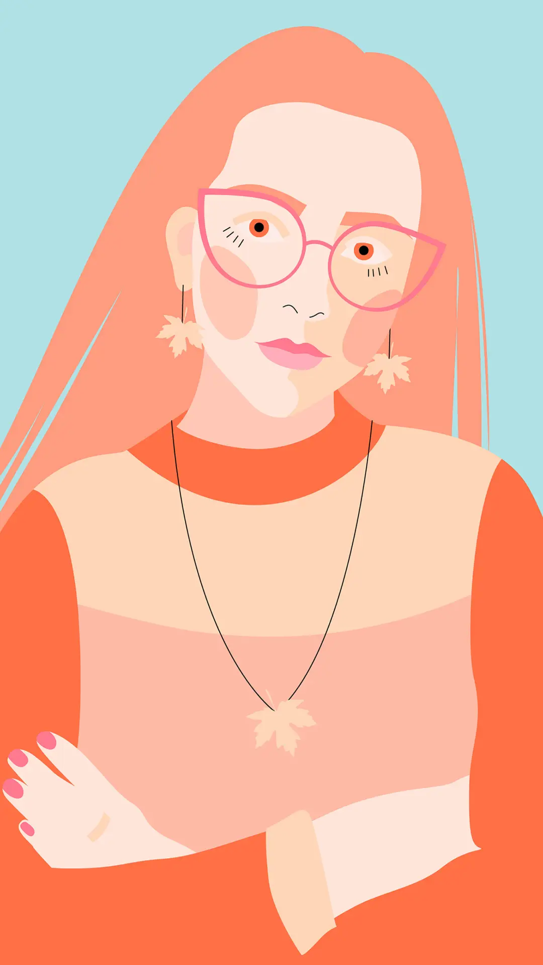 简约插画-拍信图库