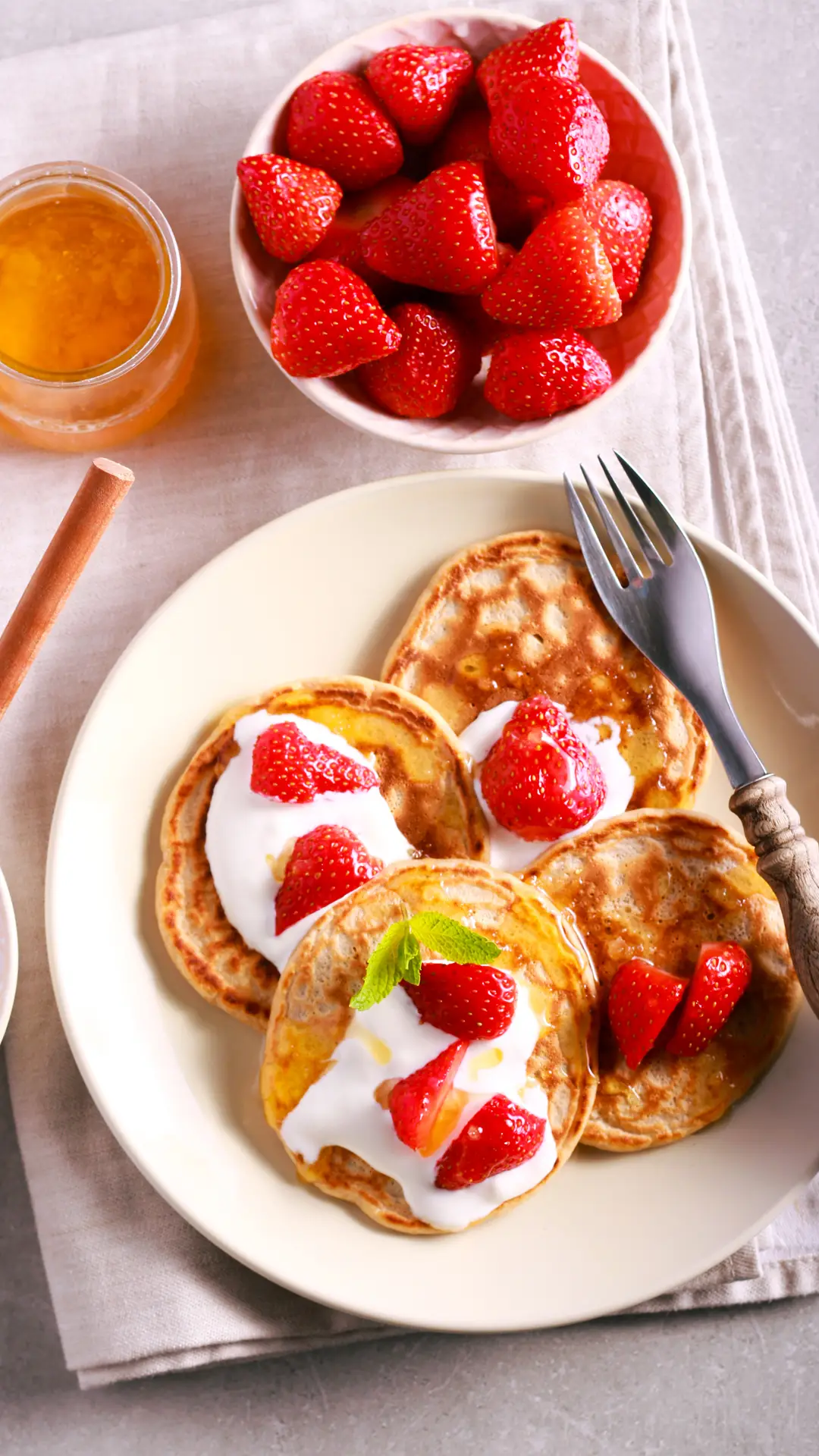 松饼像蛋糕一样松软