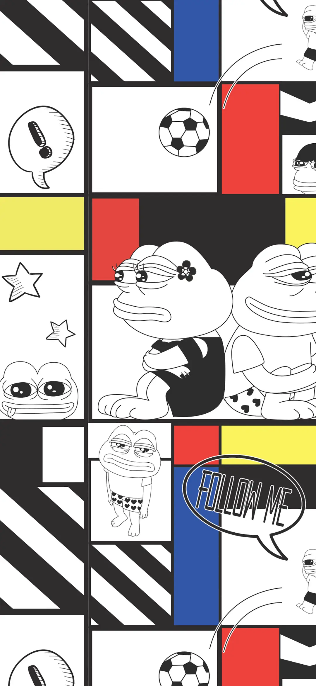 潮流酷炫悲伤蛙PEPE-锐景创意