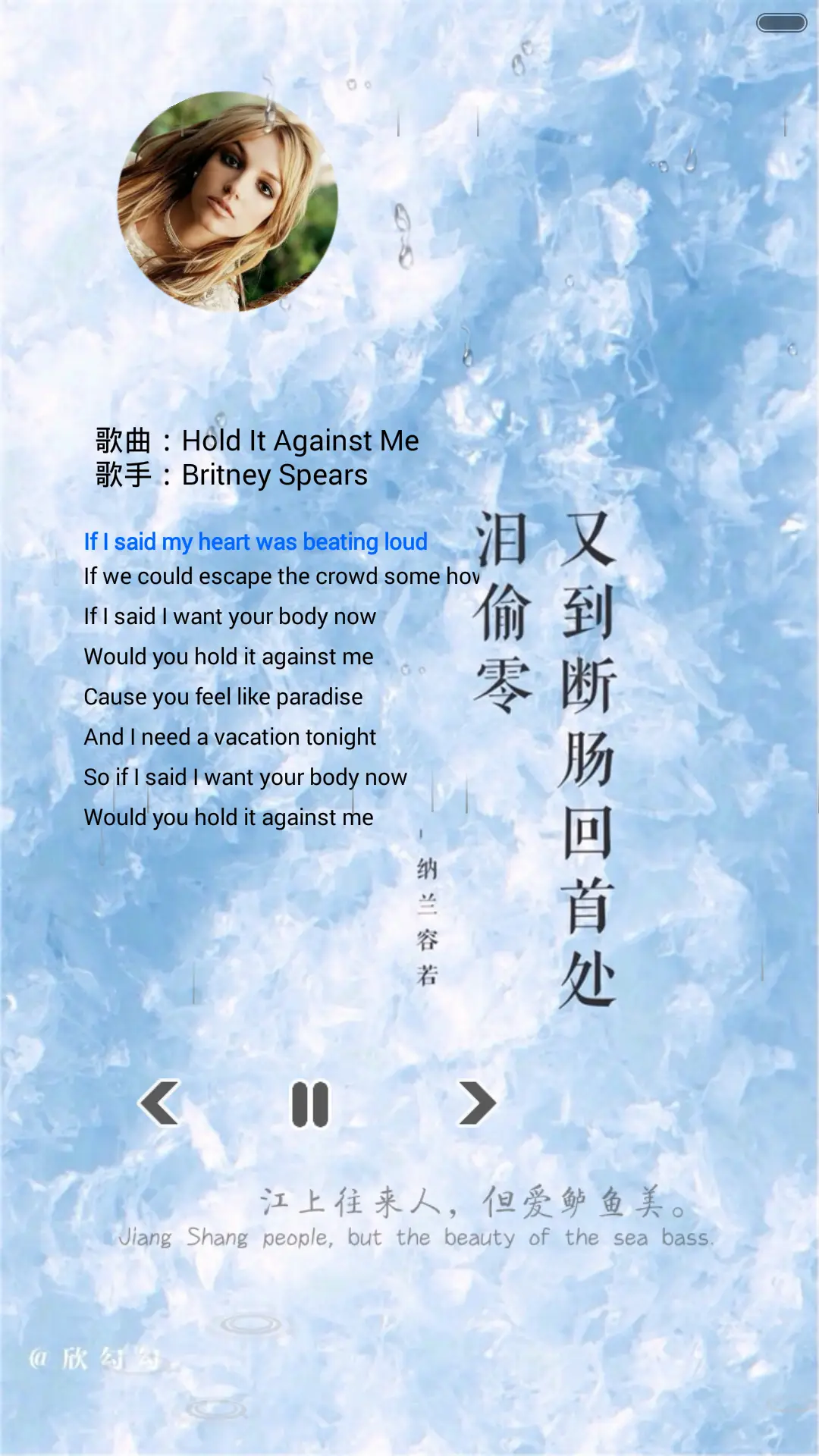 人生如只如初见（动态效果+全图标） - Screenshot 2