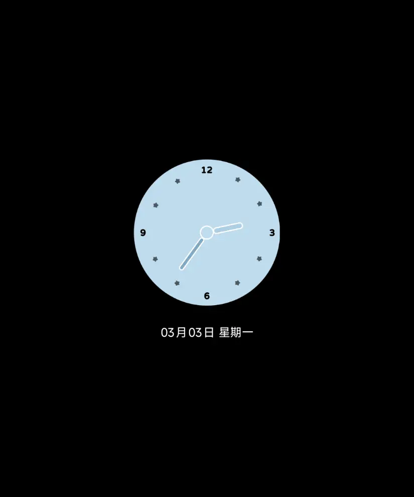 蓝色泼墨小狗 THEME for Xiaomi MIUI HyperOS