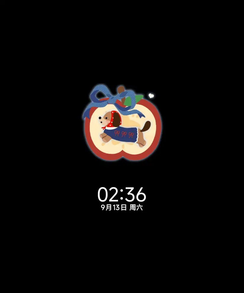 复古苹果腊肠狗