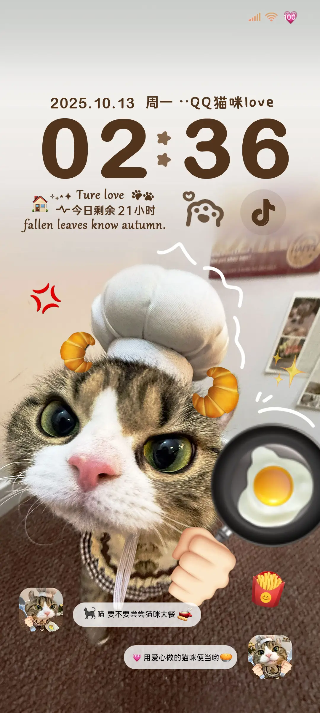 INS烘焙猫猫大厨