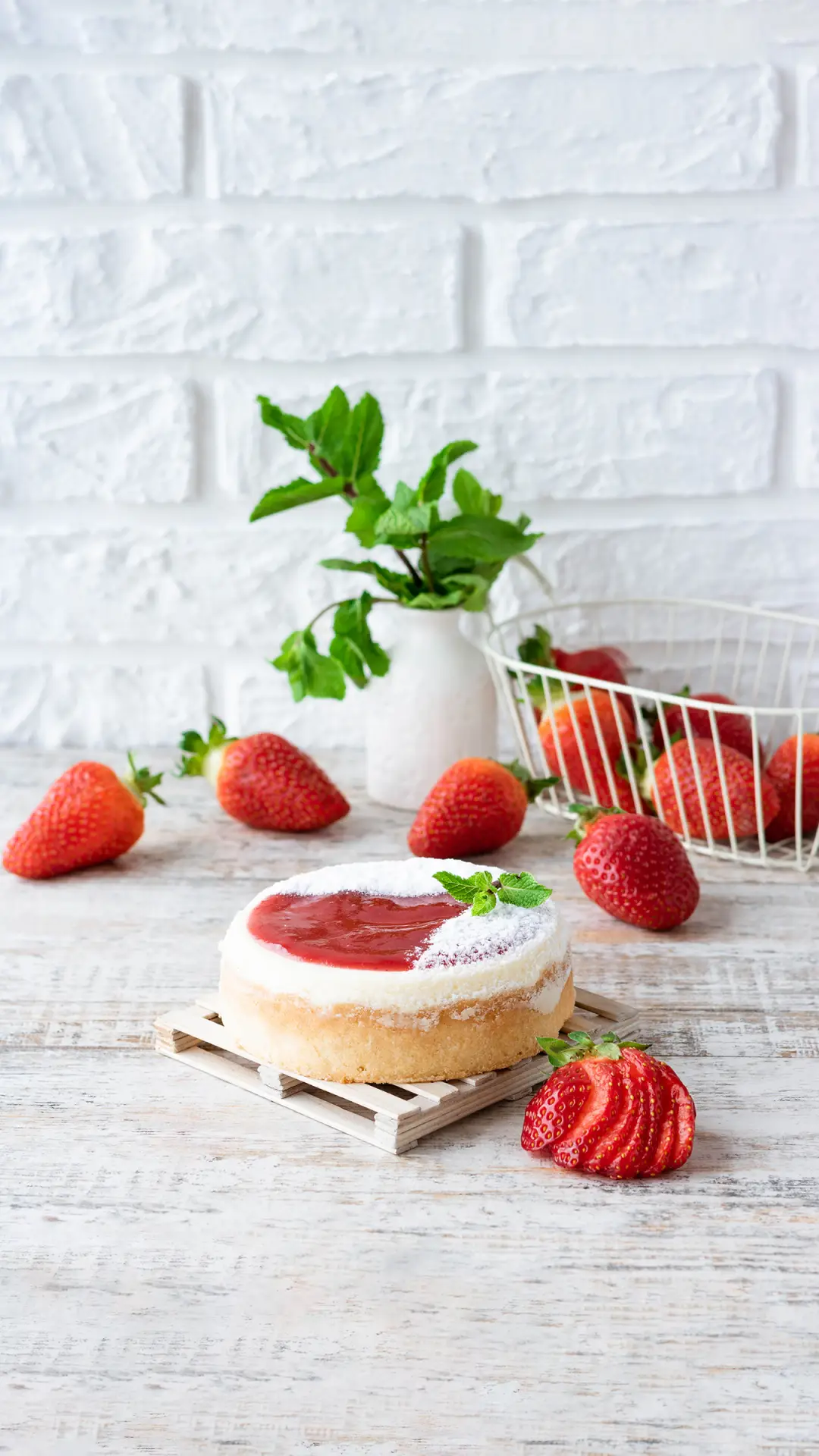 可口的糕点壁纸-锐景创意